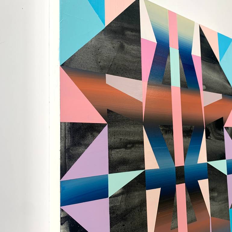 Original Conceptual Abstract Painting by Elyce Abrams
