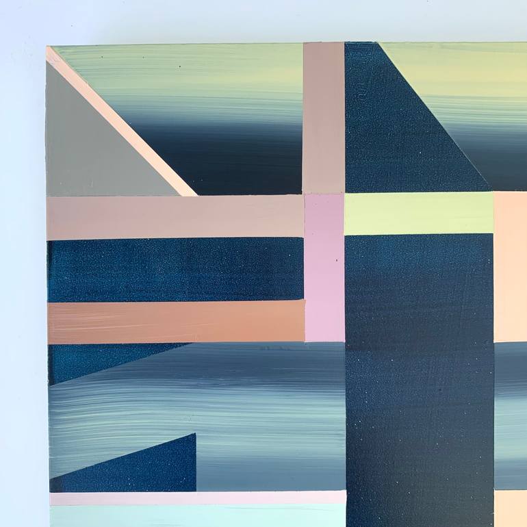 Original Conceptual Abstract Painting by Elyce Abrams