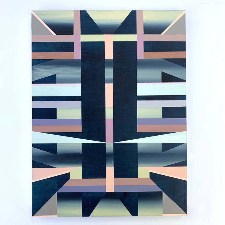 Original Conceptual Abstract Painting by Elyce Abrams