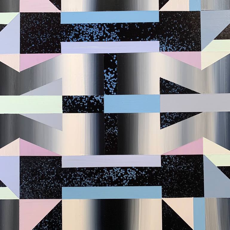 Original Conceptual Abstract Painting by Elyce Abrams