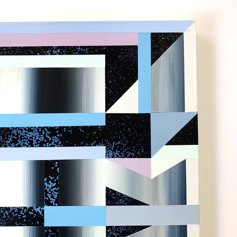 Original Conceptual Abstract Painting by Elyce Abrams