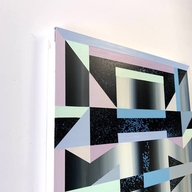 Original Conceptual Abstract Painting by Elyce Abrams