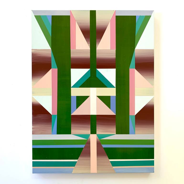Original Conceptual Abstract Painting by Elyce Abrams