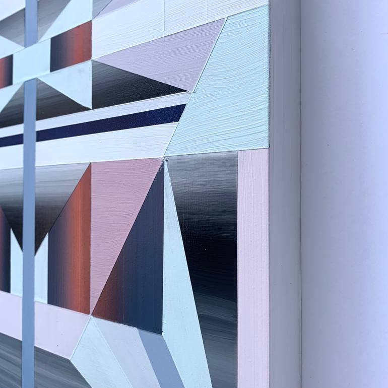 Original Conceptual Abstract Painting by Elyce Abrams