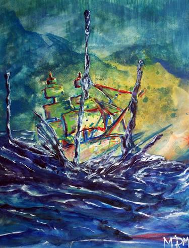 Print of Ship Paintings by Matthew McCurdy