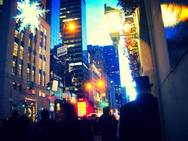 "Spectacolor: Fifth Ave, Christmas, New York, 2012." thumb