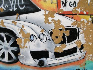 Graffiti Mural (White Car), Brooklyn, New York, 2014 - Limited Edition #5 of 25 thumb