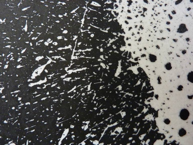 Original Abstract Expressionism Abstract Drawing by Anne Fox