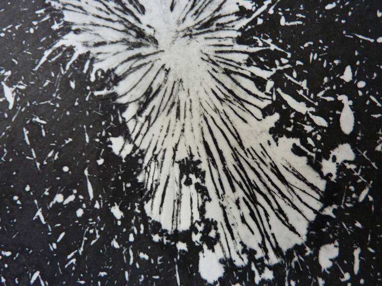 Original Abstract Expressionism Abstract Drawing by Anne Fox