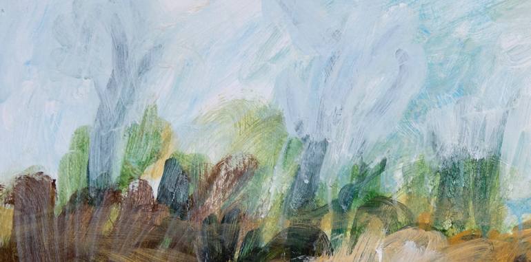 Original Abstract Expressionism Abstract Painting by Anne Fox