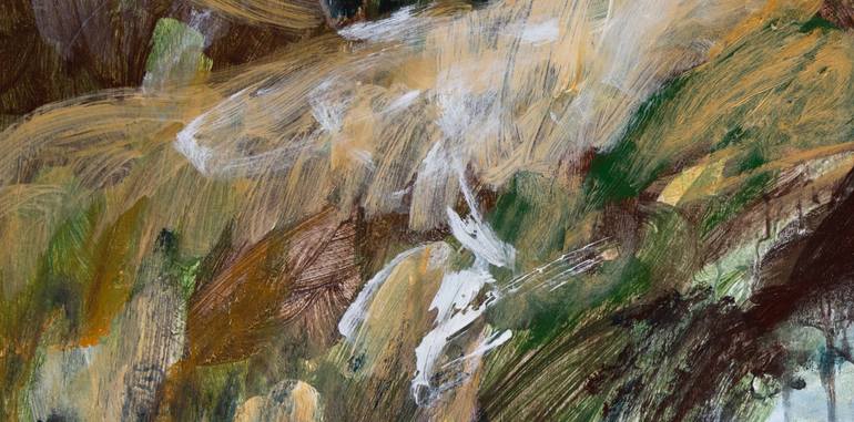 Original Abstract Expressionism Abstract Painting by Anne Fox