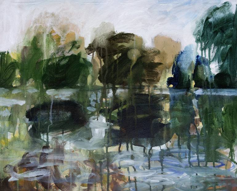 Original Abstract Expressionism Abstract Paintings by Anne Fox