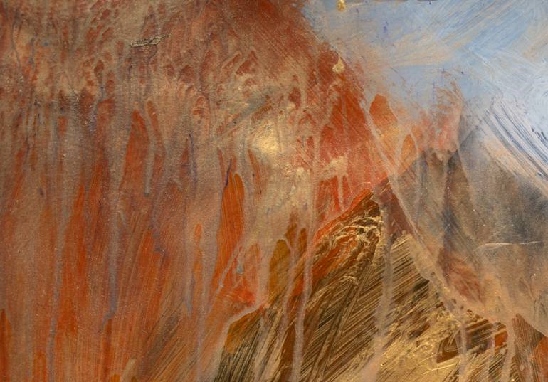 Original Abstract Expressionism Abstract Painting by Anne Fox