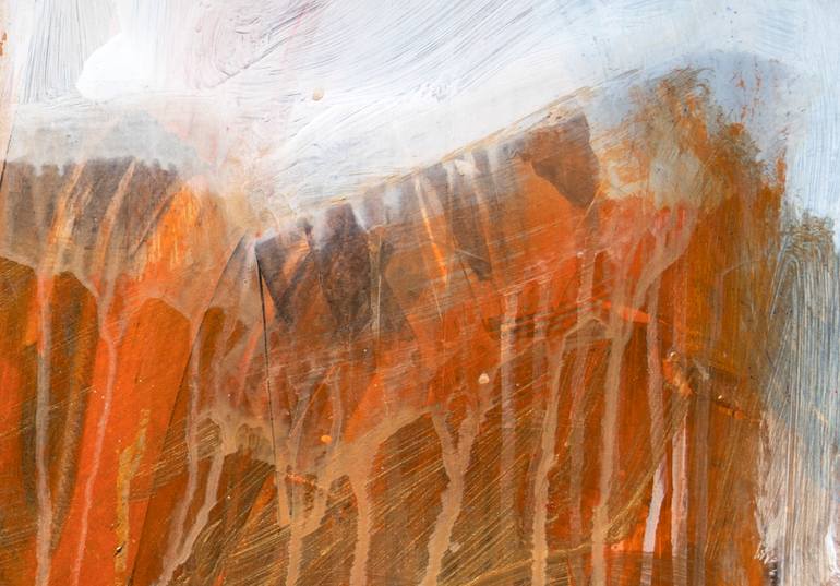 Original Abstract Expressionism Abstract Painting by Anne Fox