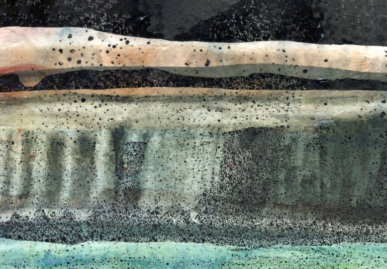 Original Abstract Expressionism Abstract Painting by Anne Fox