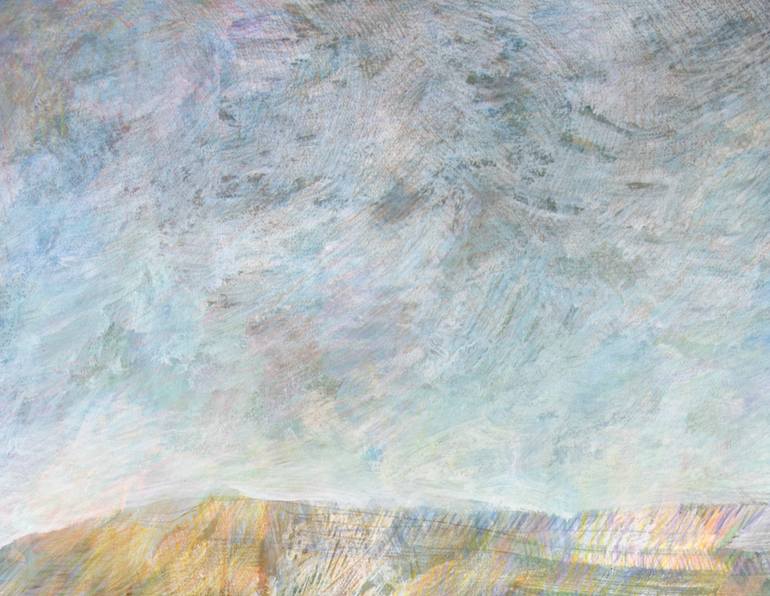 Original Abstract Expressionism Abstract Drawing by Anne Fox