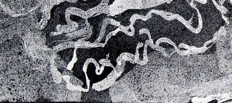 Original Abstract Water Painting by Anne Fox