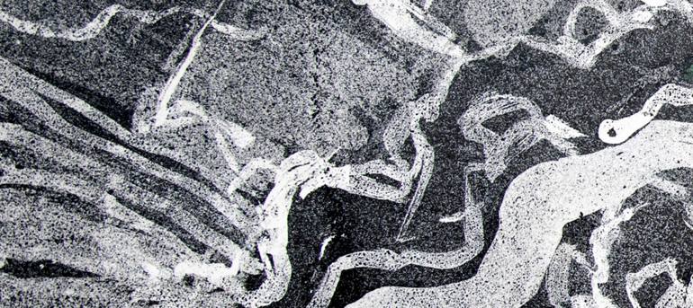 Original Abstract Water Painting by Anne Fox