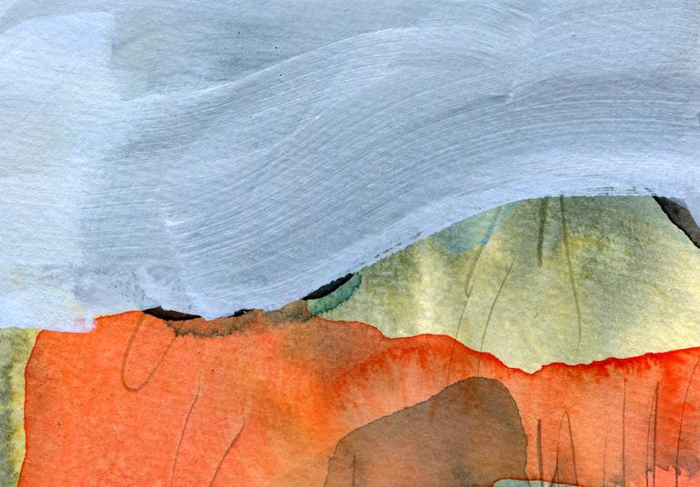 Original Abstract Landscape Painting by Anne Fox