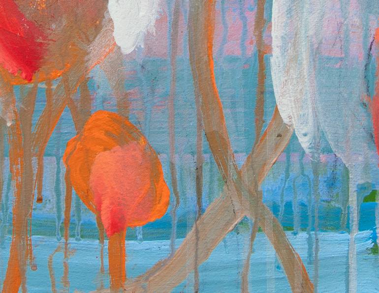 Original Abstract Expressionism Abstract Painting by Anne Fox