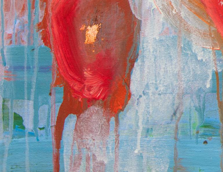 Original Abstract Expressionism Abstract Painting by Anne Fox