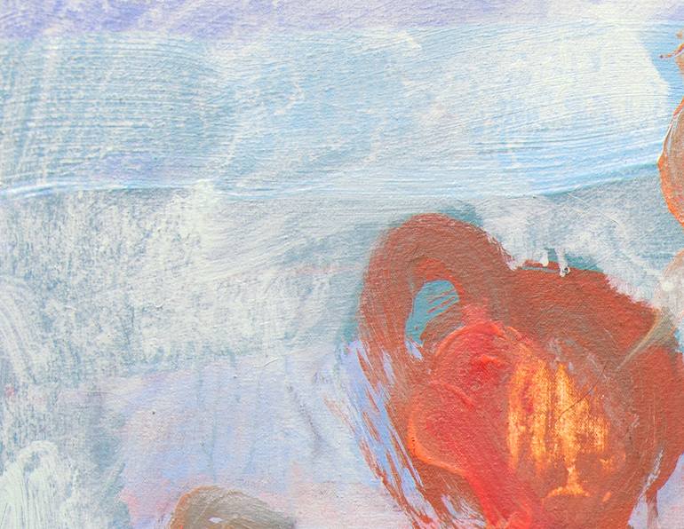 Original Abstract Expressionism Abstract Painting by Anne Fox