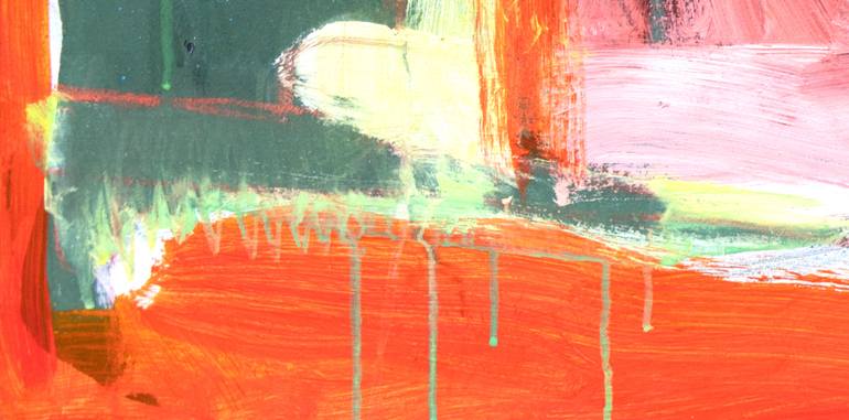 Original Color Field Painting Abstract Painting by Anne Fox