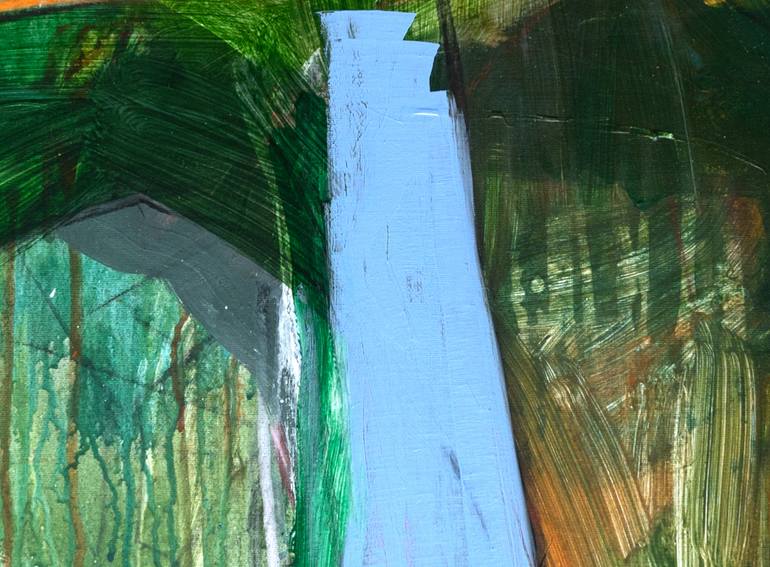 Original Color Field Painting Abstract Painting by Anne Fox