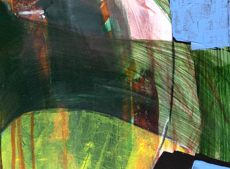 Original Color Field Painting Abstract Painting by Anne Fox