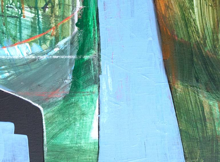 Original Color Field Painting Abstract Painting by Anne Fox