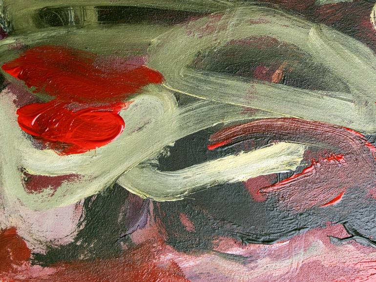 Original Abstract Landscape Painting by Anne Fox