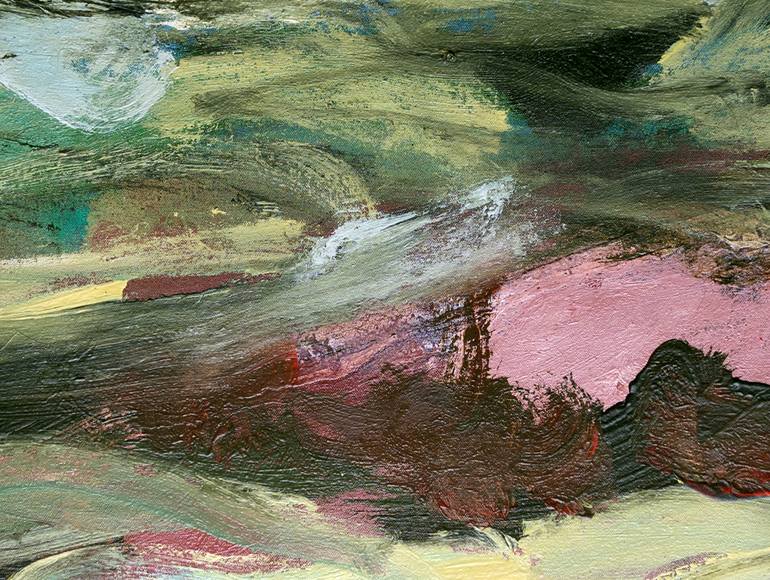Original Abstract Landscape Painting by Anne Fox