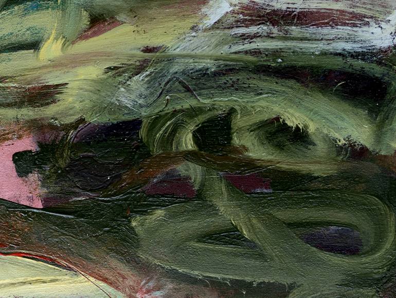 Original Abstract Landscape Painting by Anne Fox