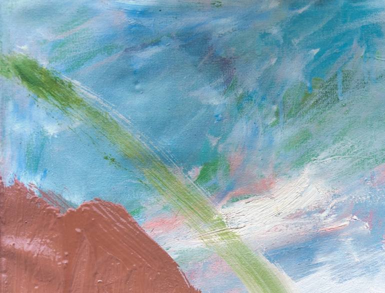 Original Abstract Landscape Painting by Anne Fox
