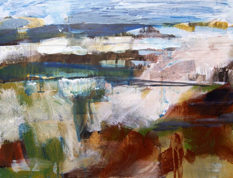 Print of Abstract Expressionism Abstract Paintings by Anne Fox