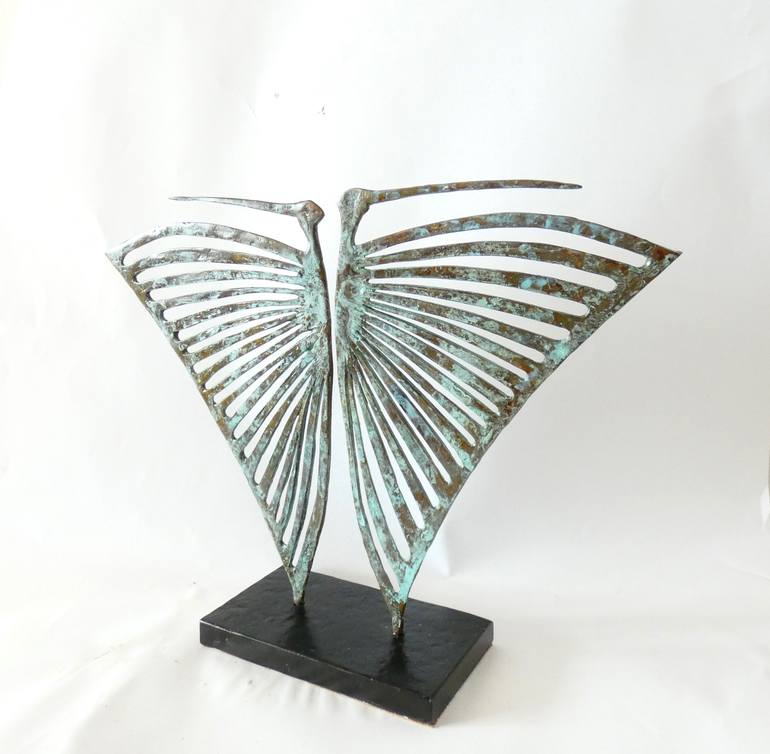 Original Abstract Animal Sculpture by Liubka Kirilova