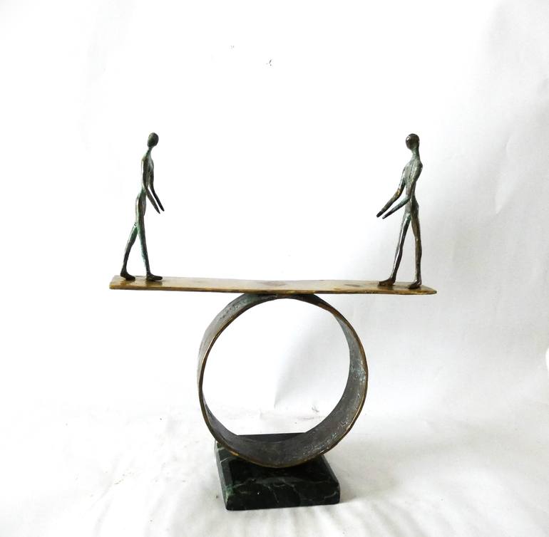 Original Figurative Abstract Sculpture by Liubka Kirilova