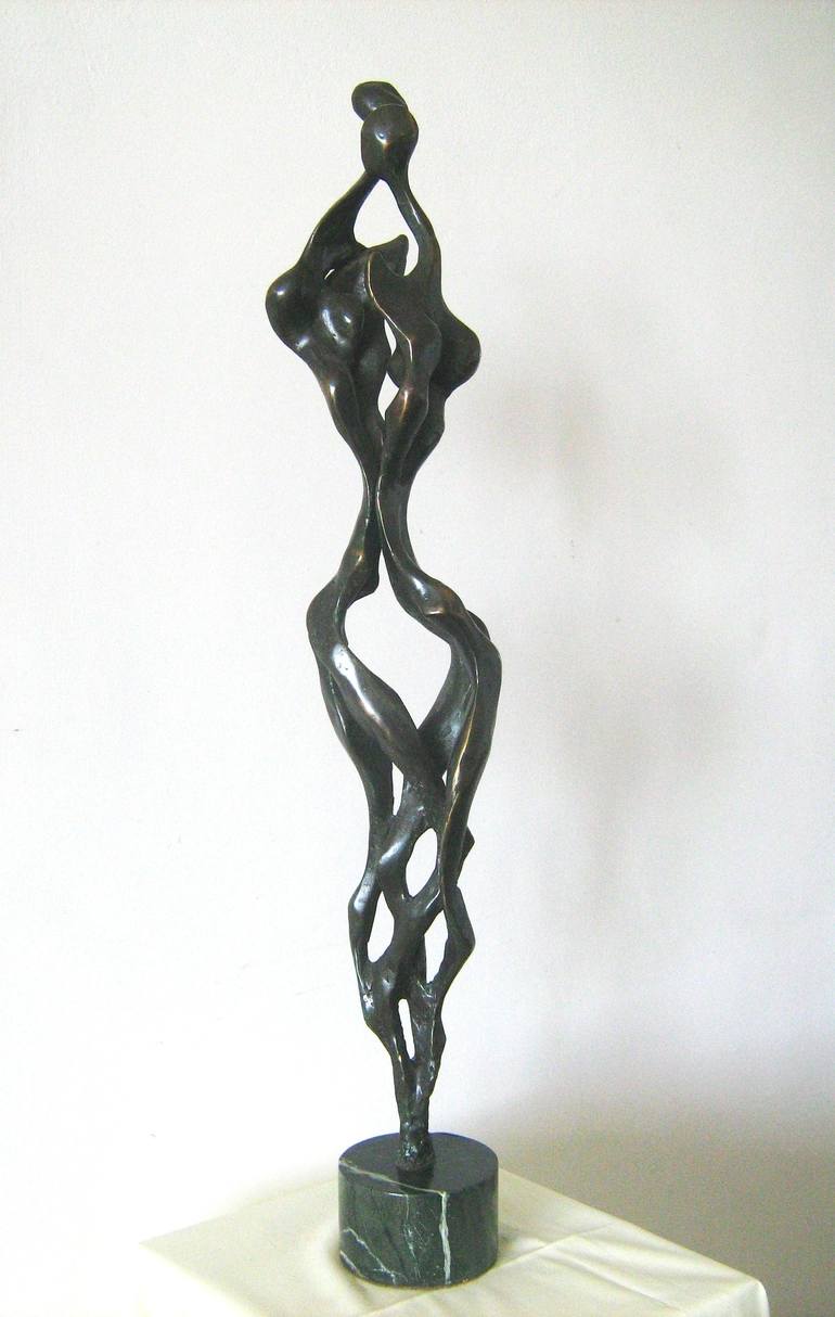 Original Abstract Fantasy Sculpture by Liubka Kirilova