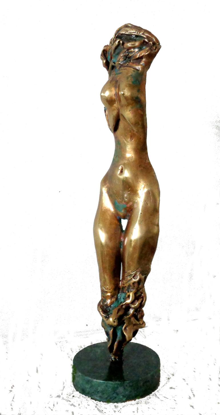 Original Figurative Erotic Sculpture by Liubka Kirilova