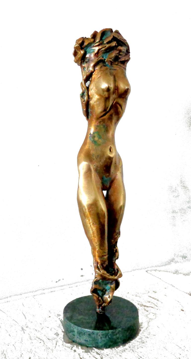 Original Figurative Erotic Sculpture by Liubka Kirilova