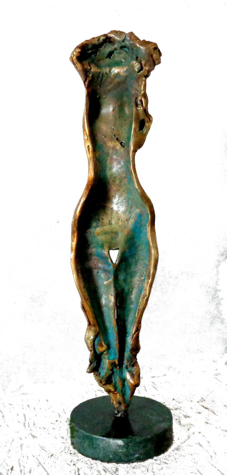 Original Figurative Erotic Sculpture by Liubka Kirilova