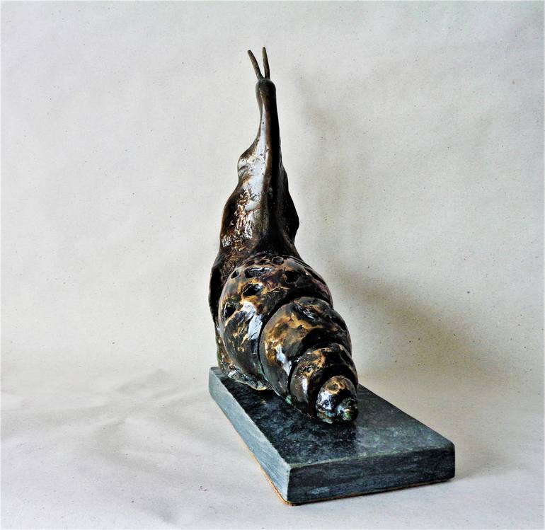 Original Fine Art Animal Sculpture by Liubka Kirilova