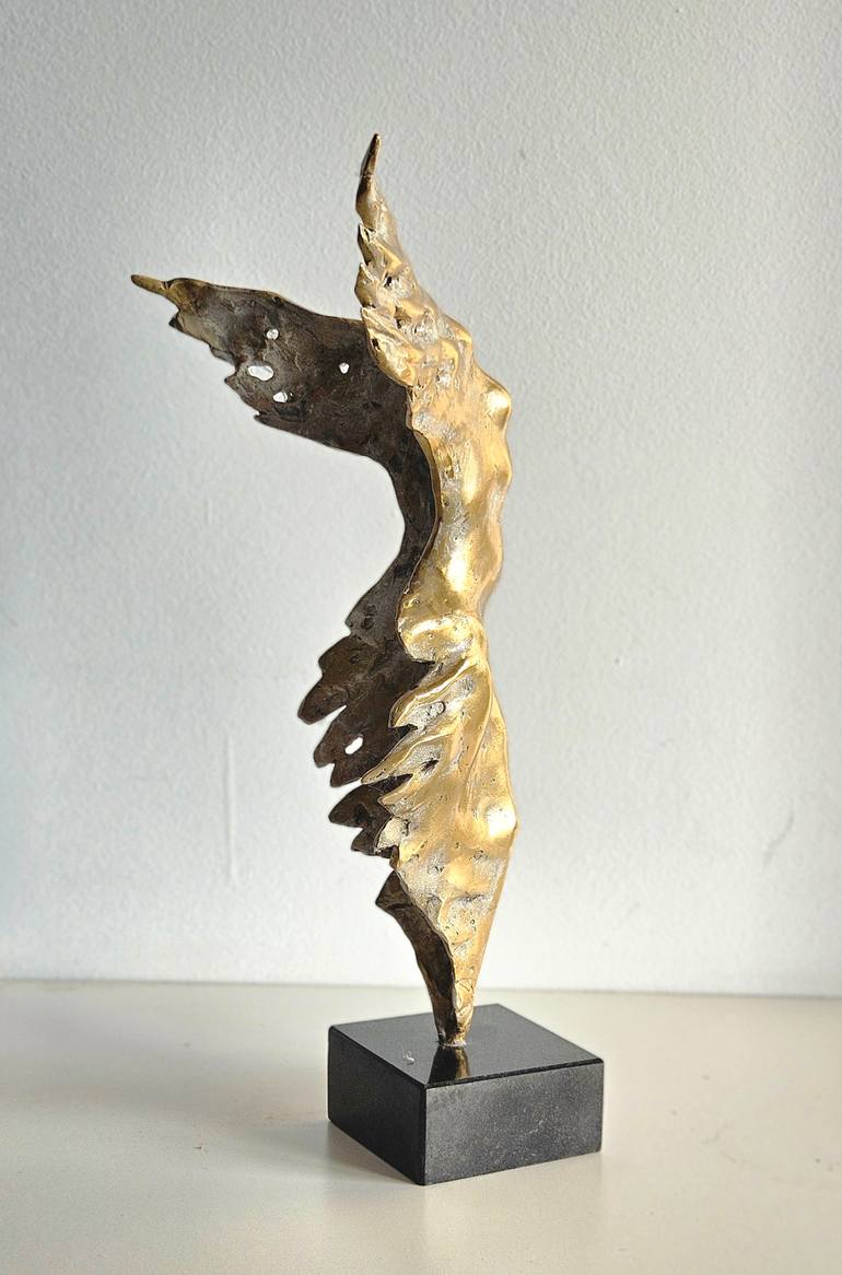 Original Abstract Fantasy Sculpture by Liubka Kirilova