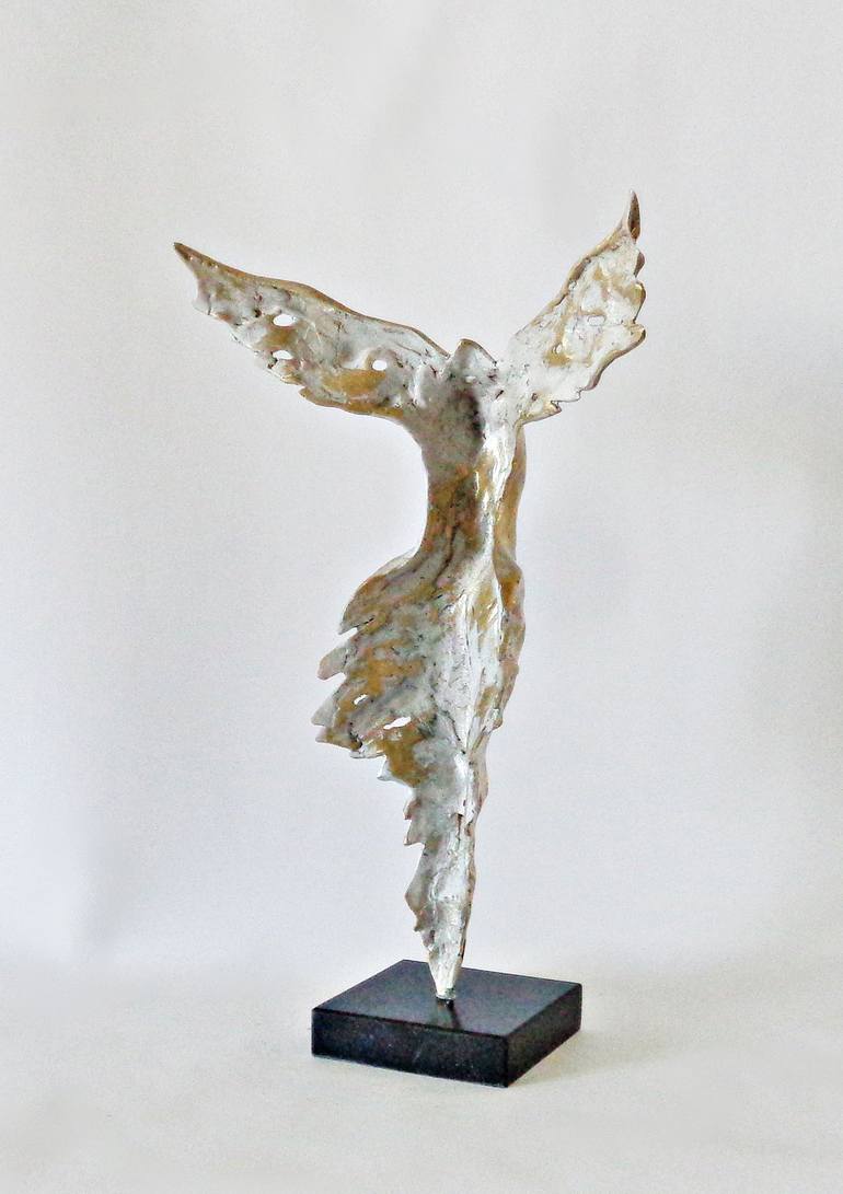 Original Abstract Fantasy Sculpture by Liubka Kirilova