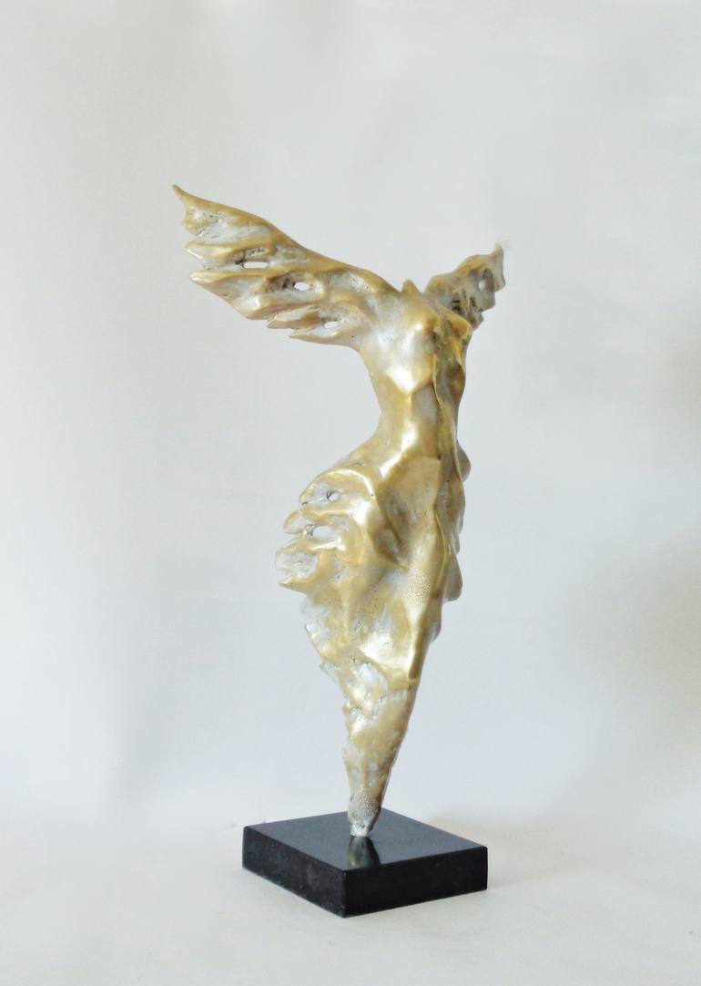 Original Abstract Fantasy Sculpture by Liubka Kirilova