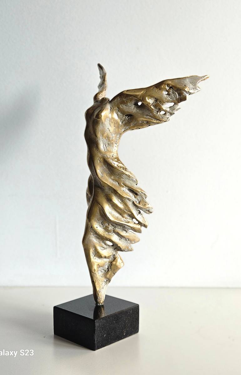 Original Abstract Fantasy Sculpture by Liubka Kirilova