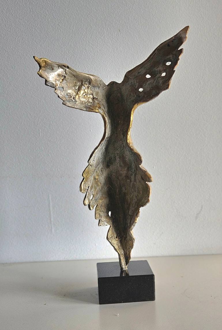 Original Abstract Fantasy Sculpture by Liubka Kirilova