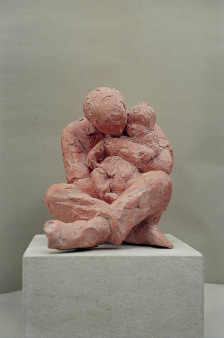 Original Family Sculpture by Susan Hadley