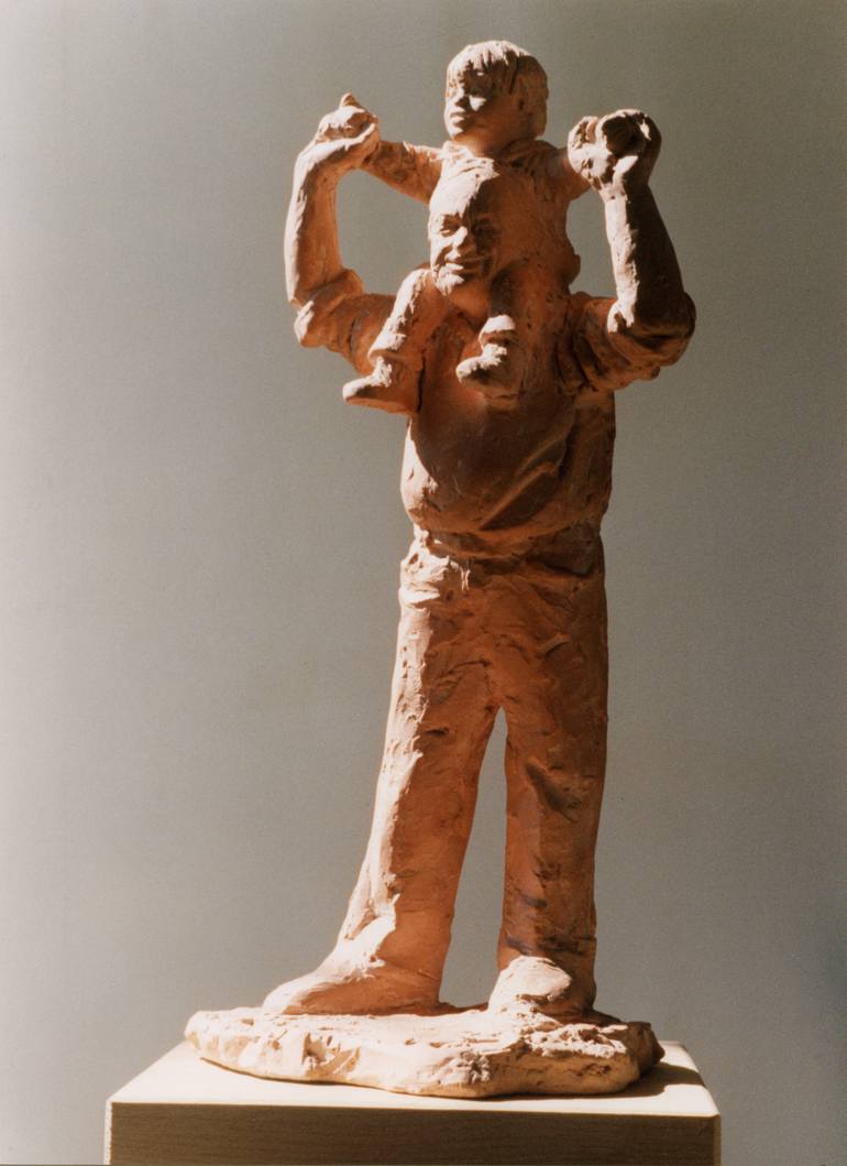 Original Family Sculpture by Susan Hadley