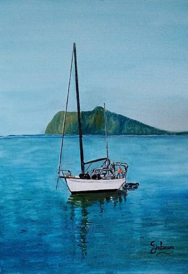 Original Boat Paintings by Isabelle Lucas